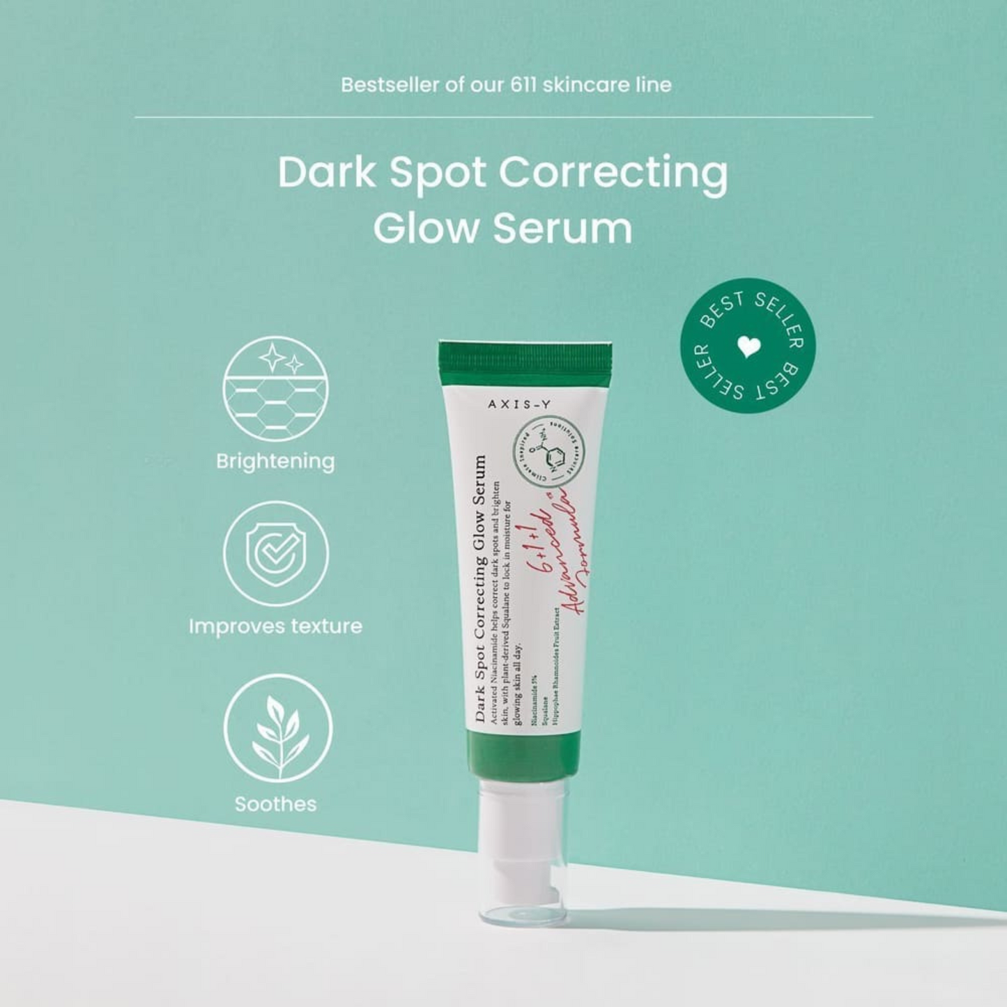 Axis-Y Dark Spot Correcting Glow Serum 50Ml