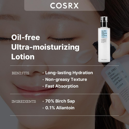 COSRX Oil Free Lotion with Birch Sap