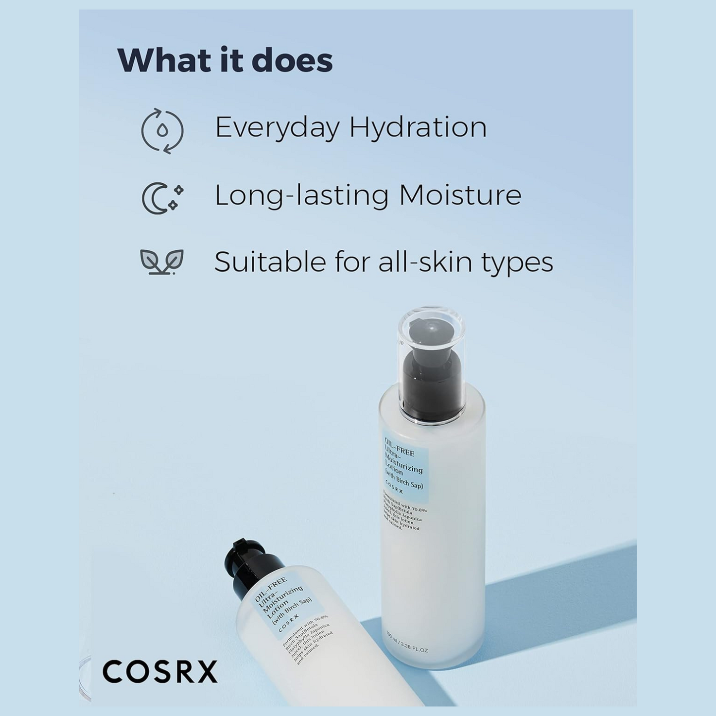 COSRX Oil Free Lotion with Birch Sap