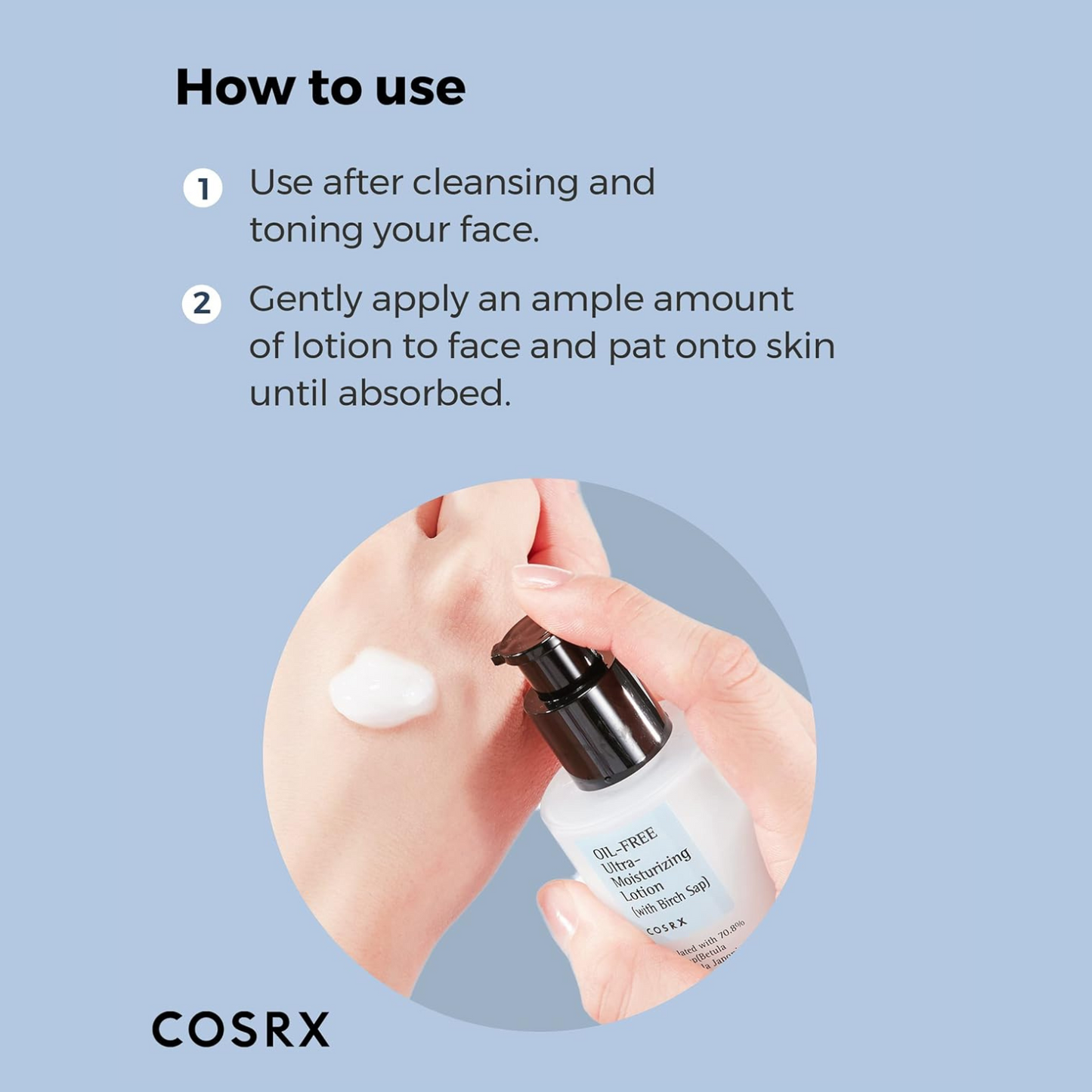 COSRX Oil Free Lotion with Birch Sap