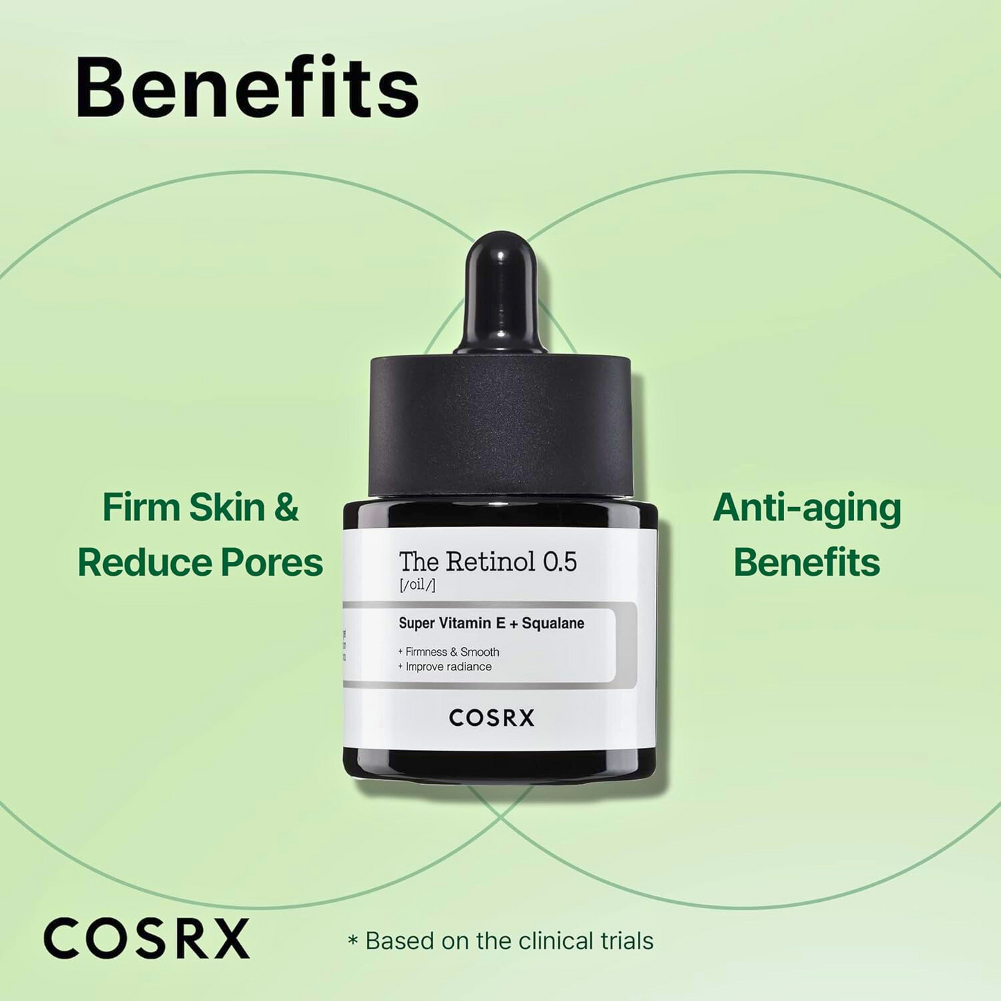 Cosrx The Retional 0.5 Oil Super Vitamin E + Squaiane