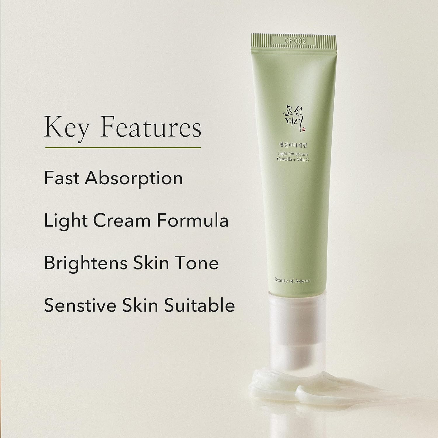 BEAUTY OF JOSEON - Light On Serum Centella + Vita C - 30ml