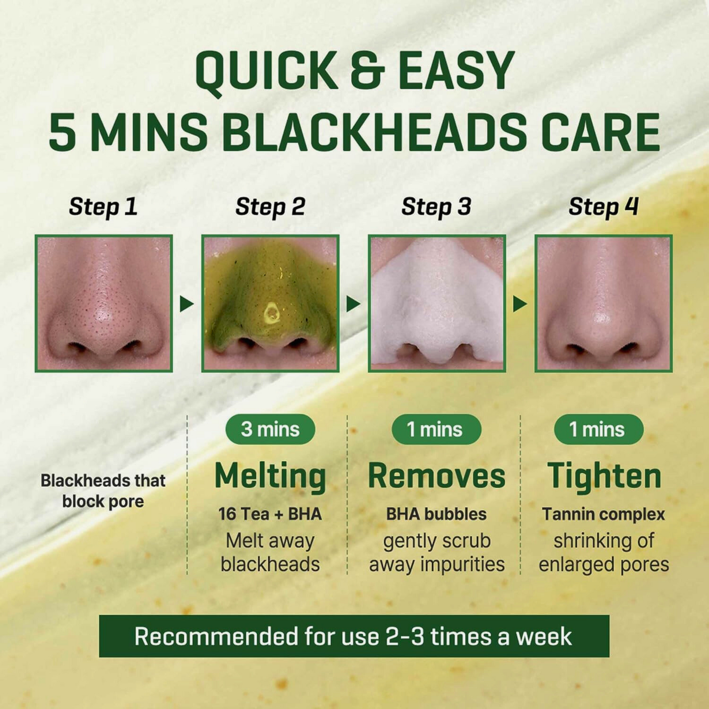 SOMEBYMI Bye Bye Blackhead 30 Days Miracle Green Tea Tox Bubble Cleanser