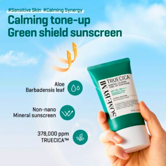 SOME BY MI Truecica Mineral Calming Tone-Up Suncream SPF50+ PA++++ - 50ml